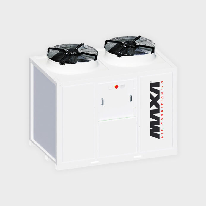 MAXA 82,12/83,9 kW léghűtéses kültéri hőszivattyú, szivattú és puffertartály nélkül, -15°C-ig